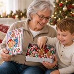 Custom Photo Christmas Treats Gifts for Kids - Personalized Metal Tin