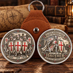 Custom Name Medieval Knight Brother Gifts - Personalized Pocket Hug