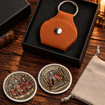 Custom Name Roman Warrior Brotherhood Gifts for Brothers - Personalized Pocket Hug