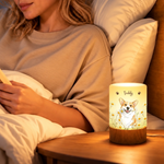 Custom Pet Photo Dog and Cat Gifts for Pet Lovers - Personalized Dimmable Touch Night Light
