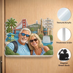 Custom Home Photo Gifts - Personalized Acrylic Fridge Magnet