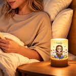 Custom Name Reading Gifts for Girls - Personalized Dimmable Touch Night Light