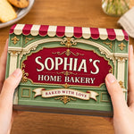 Custom Name Home Bakery Gifts For Bakers - Personalized Metal Tin