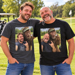 Custom Photo Golf Bigfoot Gifts For Men - Personalized Comfort T-Shirt
