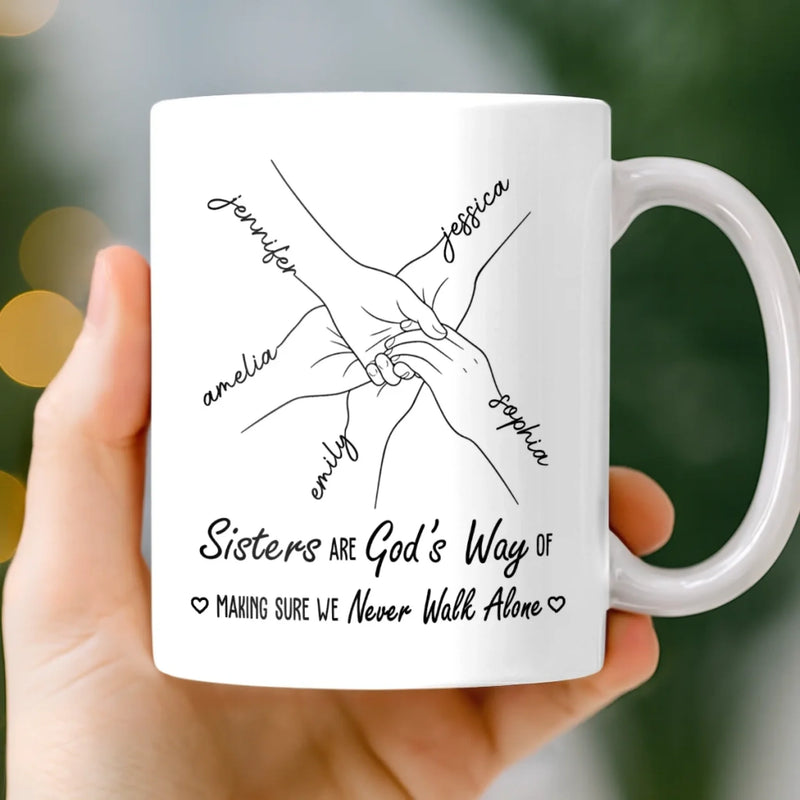 Custom Name Siblings Family Gifts - Personalized Mug