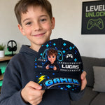 Custom Name Video Game Character Gifts for Boys - Personalized Classic Cap