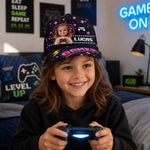 Custom Name Video Game Character Gifts for Boys - Personalized Classic Cap
