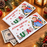 Custom Photo Christmas Gifts for Kids - Personalized Money Envelope