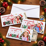 Custom Photo Christmas Gifts for Kids - Personalized Money Envelope