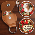 Custom Photo Cardinal Grandma Gifts - Personalized Pocket Hug