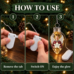 Custom Photo Memorial Angel Christmas Gifts - Personalized Bulb LED Light Ornament