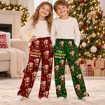 Custom Photo This Grandma Belongs To Christmas Gifts - Personalized Pajama Pants