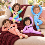 Custom Photo Cute Pajamas Gifts for Kids - Personalized Poseable Plush Doll