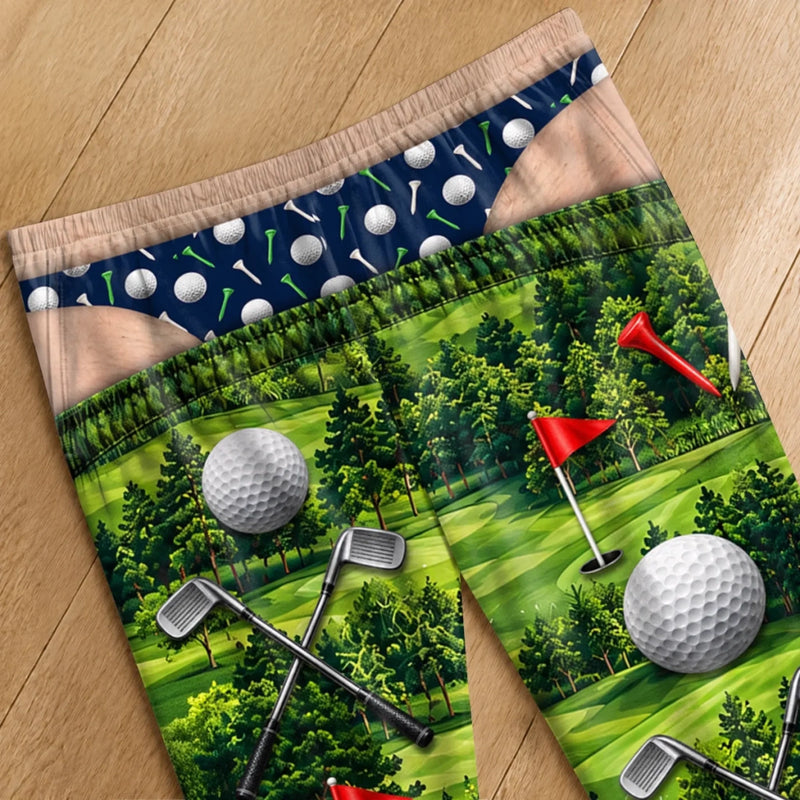 Custom Funny Golf Gifts for Golf Lovers - Personalized Pajama Pants