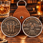 Custom Name Lifetime Brotherhood Gifts For Brothers - Personalized Pocket Hug Token