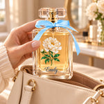 Custom Floral Gifts For Her - Personalized Refillable Perfume Bottle