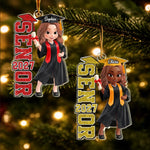Custom Name Graduation Class of 2027 Gifts - Personalized Acrylic Ornament