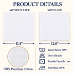 Custom Photo Angel Memorial Gifts For A Loved One - Personalized Handkerchief