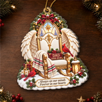Custom Memorial Name Christmas Gifts for Dad - Personalized Acrylic Ornament