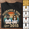 Husband & Wife Since - Personalized Unisex T-Shirt