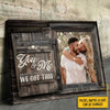 You & Me - Upload Image, Personalized Horizontal Canvas