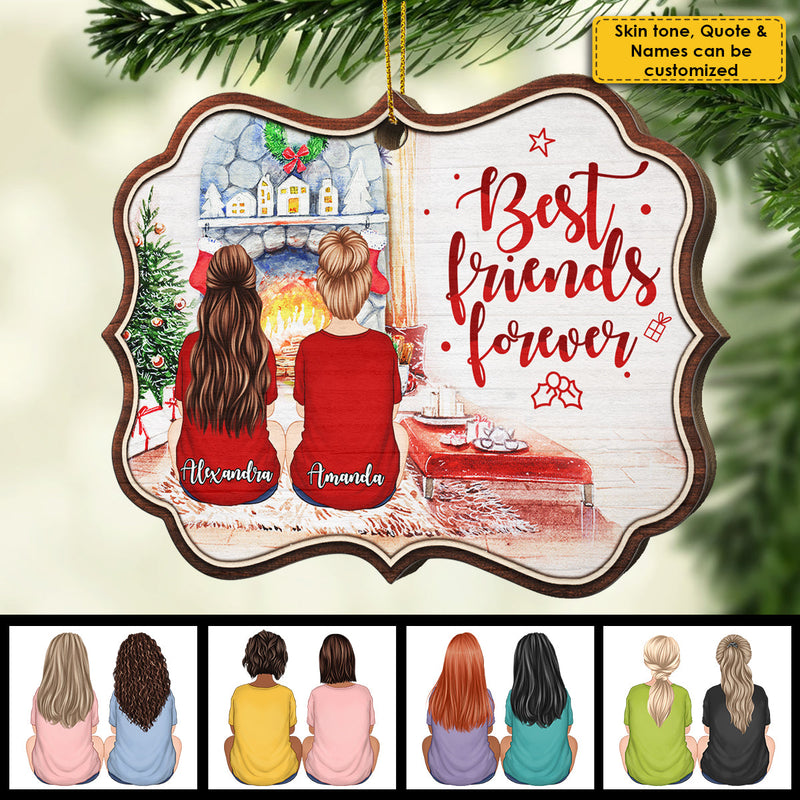 You Will Always Be My Person - Personalized Custom Benelux Shaped Wood Christmas Ornament