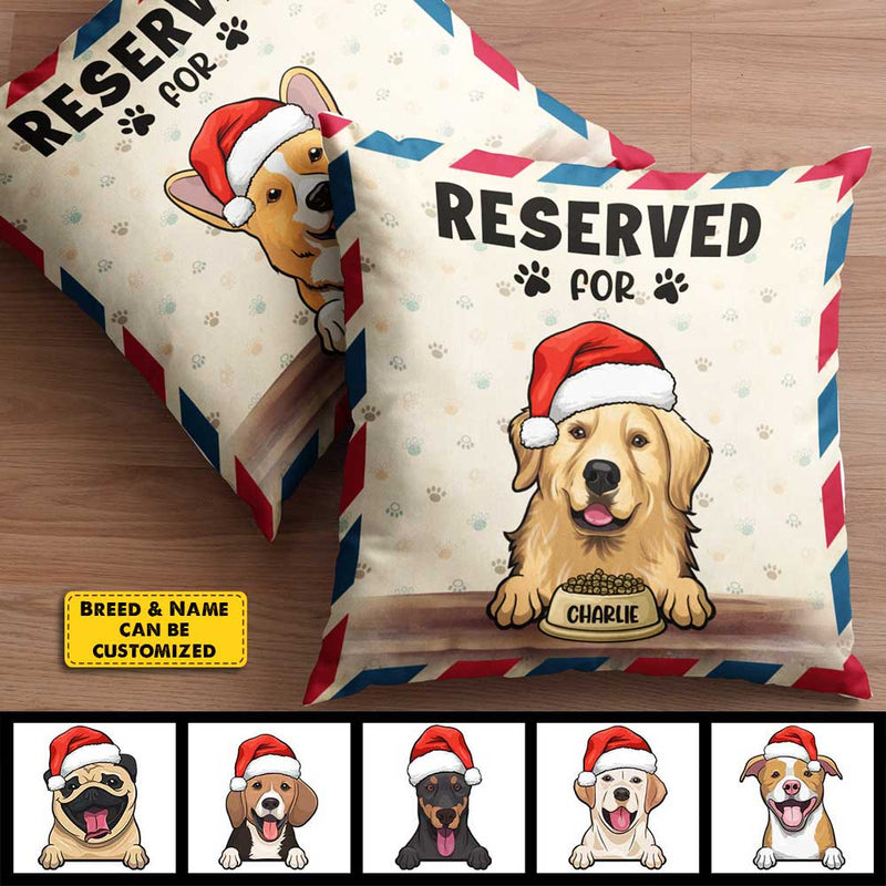 Reserved For Your Pets - Personalized Pillow Case