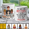 You And I Are Besties - Personalized Mug