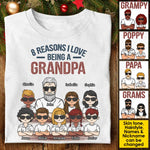 10 Reasons I Love Being A Papa - Personalized Unisex T-Shirt, Hoodie