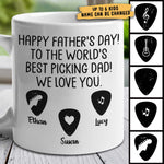To The Best Picking Dad - Gift For Dad - Personalized Mug