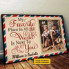 I Adore Staying Next To You - Upload Image, Personalized Horizontal Poster