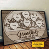 My Grandkids Make My Life Marvelous - Personalized Horizontal Poster- Gift For Grandparents