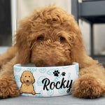 Food World, Gift For Dog Lovers - Personalized Custom Ceramic Dog Bowls