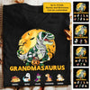 Happy Halloween - Let's Have Fun With The Dinosaurs On Halloween Night - Personalized Unisex T-Shirt