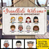 Grandkids Welcome - Personalized Rectangle Sign