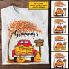 Grandma's Pumpkin Patch Fall - Personalized Unisex T-Shirt