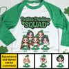 We're A Drinking Squad - Gift For Besties, Personalized St. Patrick's Day Unisex Raglan Shirt