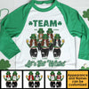 Hey! Let's Get Wasted - Gift For Besties, Personalized St. Patrick's Day Unisex Raglan Shirt