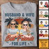 We're Best Friends For Life - Personalized Unisex T-shirt, Hoodie, Sweatshirt - Gift For Couple, Husband Wife, Anniversary, Engagement, Wedding, Marriage Gift