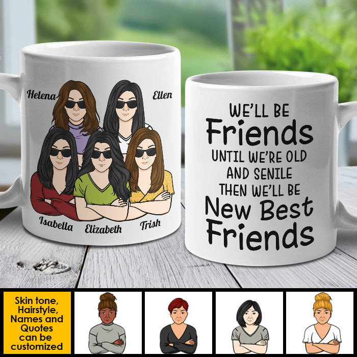 Life Is Better With Besties - Personalized Mug