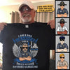 Retired Police Officer - Nothing Scares Me - Personalized Unisex T-Shirt