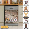 This Home Is Filled With Kisses - Personalized Dishwasher Cover