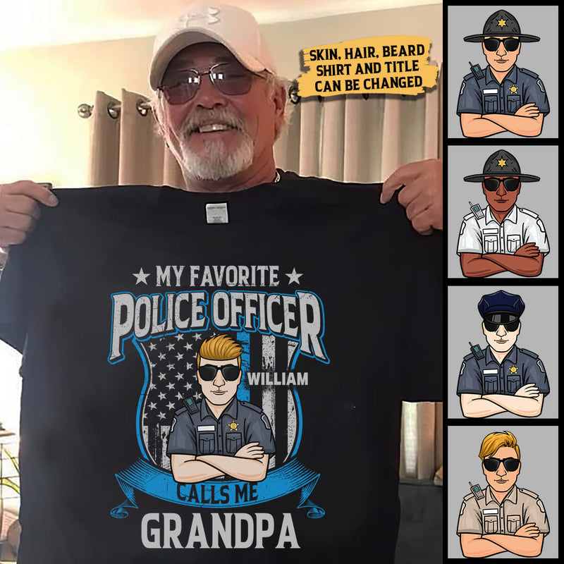 My Favorite Police Officer - Personalized Unisex T-Shirt