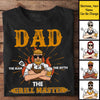 The Myth The Grill Master - Gift For Dads - Personalized Unisex T-Shirt