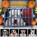 Halloween Scary Dog - Gift For Dog Lovers, Personalized Decorative Mat