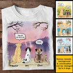 Dogs In Heaven - Personalized Unisex T-Shirt