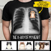 Cat - X-ray Of My Heart - Funny Personalized Cat T-shirt
