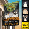 Salem Sanctuary For Wayward Cats - Personalized Funny Cat Flag