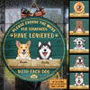 Please Excuse The Mess - Funny Personalized Dog Door Sign