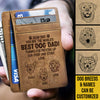 You're The World's Best Dog Dad - Personalized Card Wallet - Gift For Dad, Gift For Father's Day